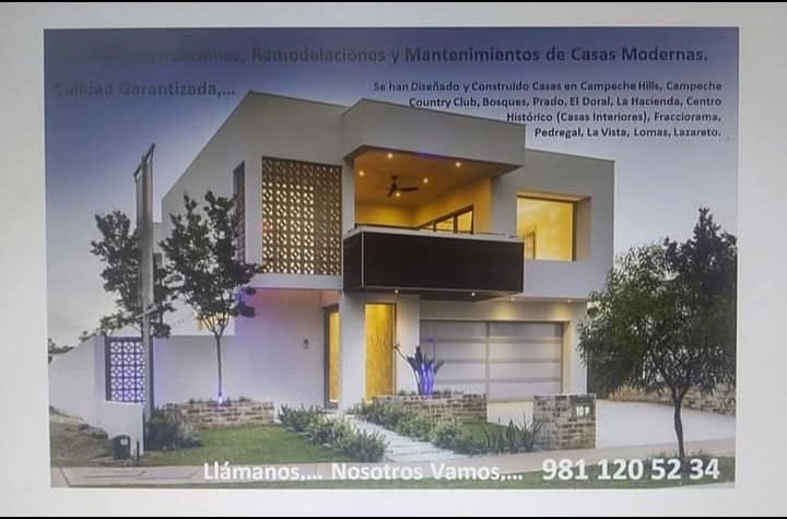 Diseño, construcción, remodelaciones y mantenimientos